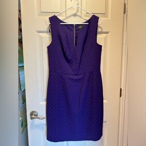 Worthington Purple Suspense Sleeveless Dress - Womens Size 16